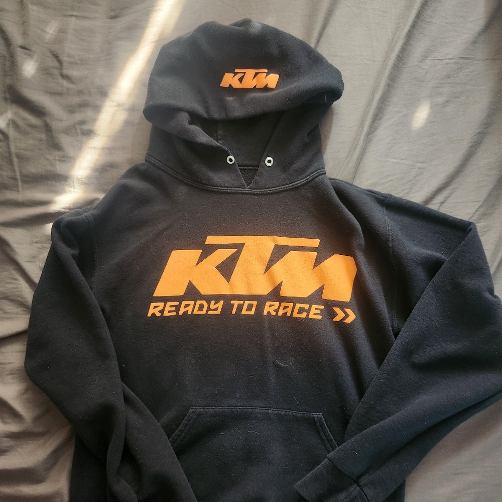 Black and Orange Women's Hoodie